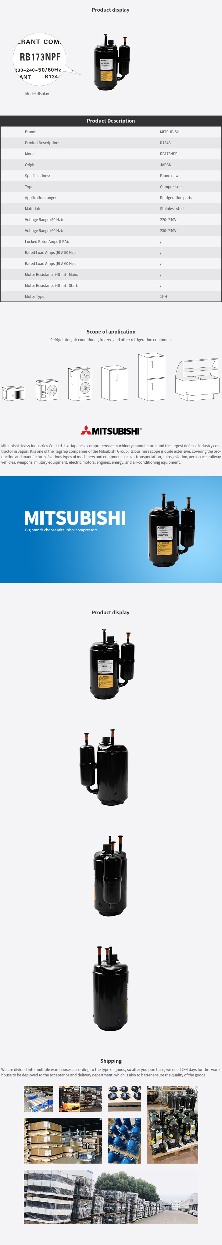 Mitsubishi_RB173NPF_R134a